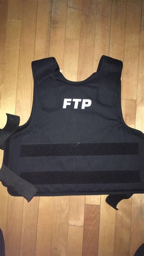 Fuck The Population FTP Bullet Proof Vest 1 Of 2.